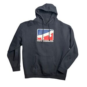 Shorty's Skateboard Stuff Hoodie Mens XXL Black Graphic Logo Pullover Sweatshirt